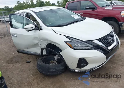 2023 Nissan Murano Sl Intelligent Awd z USA, uszkodzony, nr VIN 5N1AZ2CS1PC137987